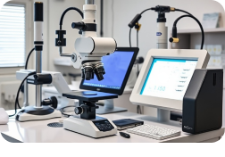 Sterile eyelash production facility professional clean room manufacturing beauty industry quality control standards