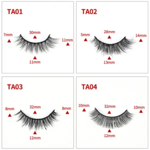 Professional eyelash collection wholesale custom 10 pairs dramatic false lashes bulk order beauty salon supplier oem odm manufacturer