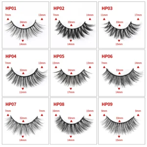 Professional eyelash pack wholesale custom 5 pairs pink box natural false lashes bulk order beauty salon supplier oem odm manufacturer