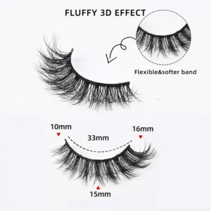 Professional eyelash pack wholesale custom 7 pairs dramatic false lashes pink box bulk order beauty salon supplier oem odm manufacturer