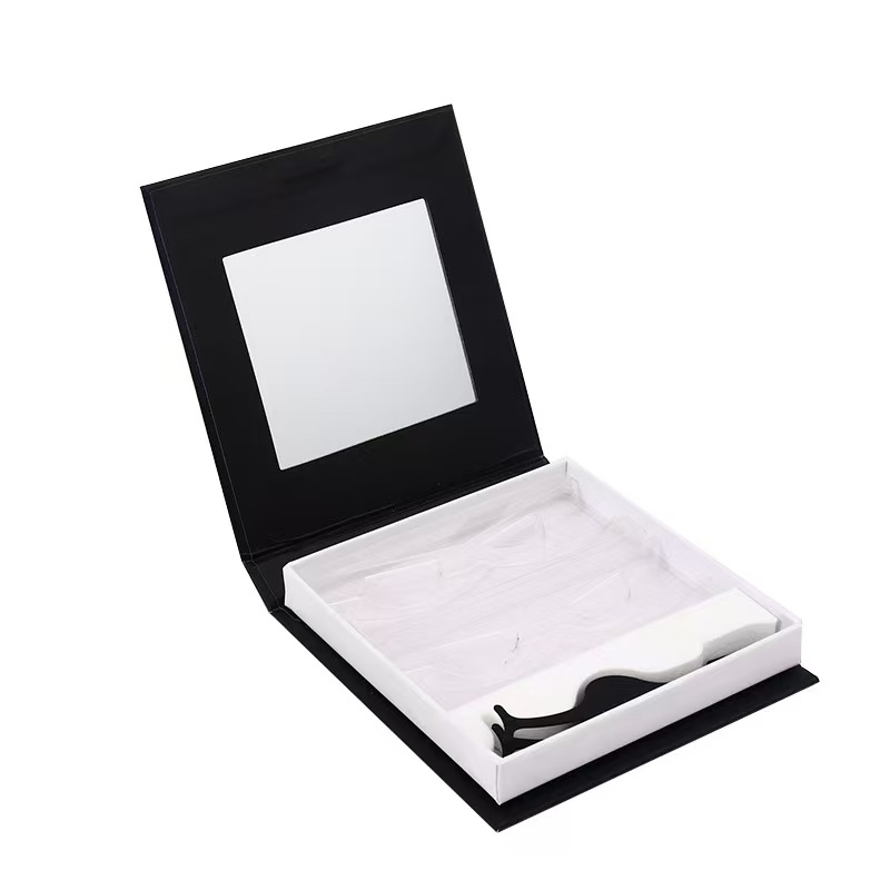 Luxury black gift box pink satin ribbon elegant packaging design matte black pink bow classic gift wrapping