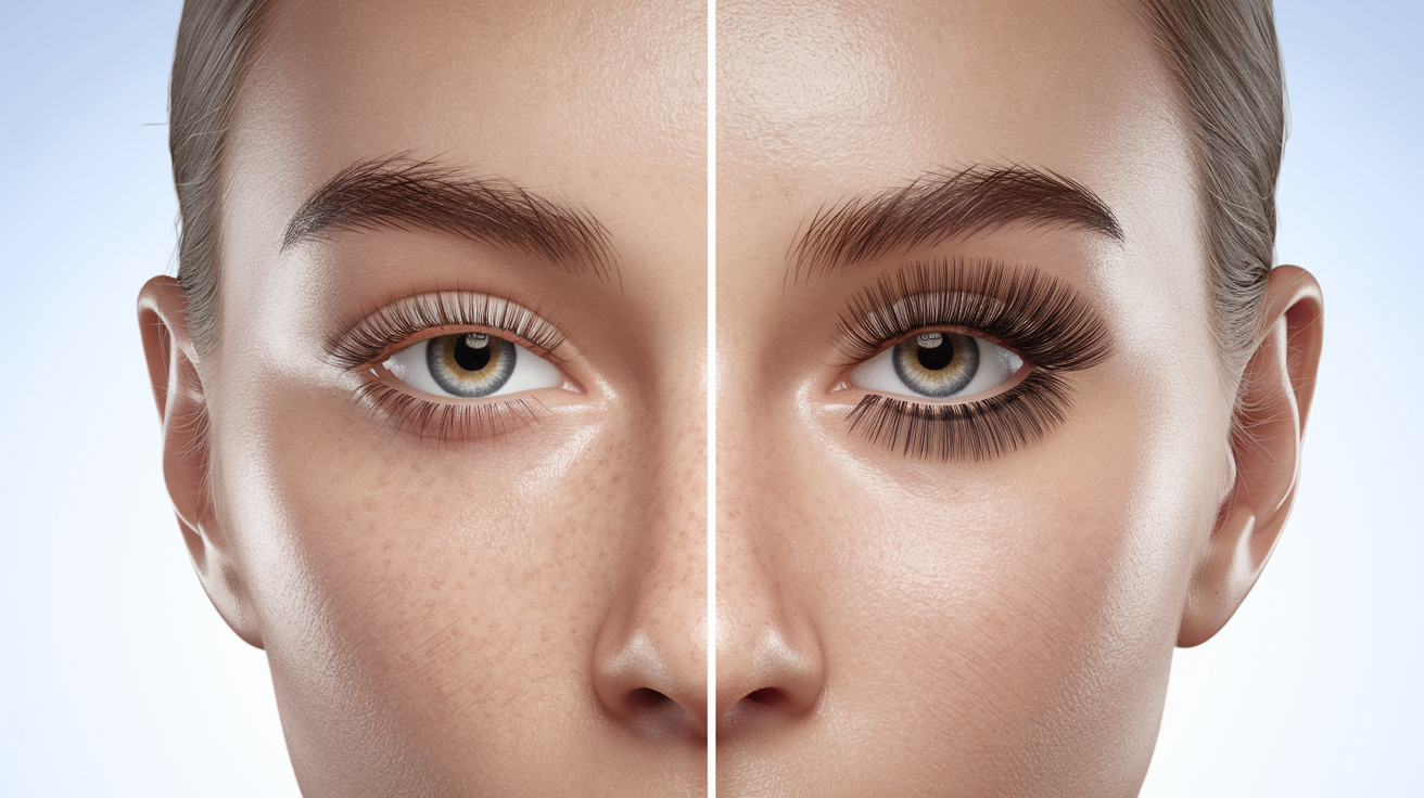 Before And After Eyelash Extensions What To Expect